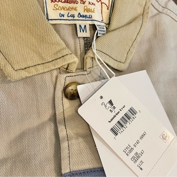 Free People x Sandrine Rose Color Blocked Jacket NWT - Picture 7 of 10